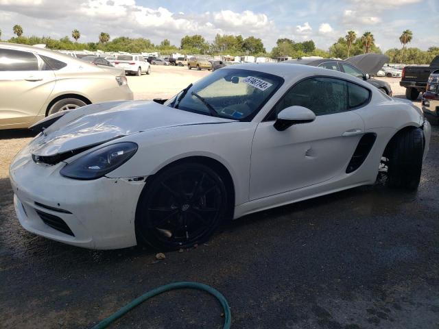 PORSCHE CAYMAN 2017 with VIN WP0AA2A84HS270284 - Photo from auction