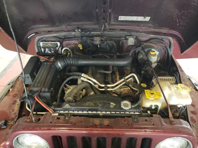 Photo 12 from auction – 2003 JEEP WRANGLER / with VIN 1J4FA59S83P324666