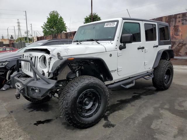 JEEP WRANGLER U 2016 مع رقم تعريف المركبة 1C4BJWEG1GL166664 - صورة من المزاد