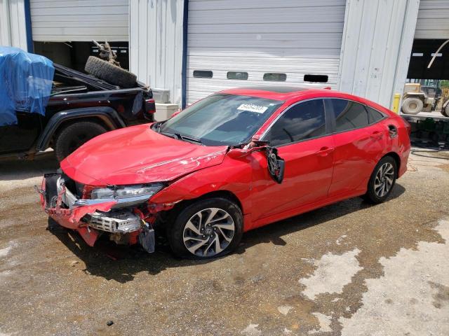 HONDA CIVIC EX 2017 with VIN 2HGFC2F74HH507140 - Photo from auction