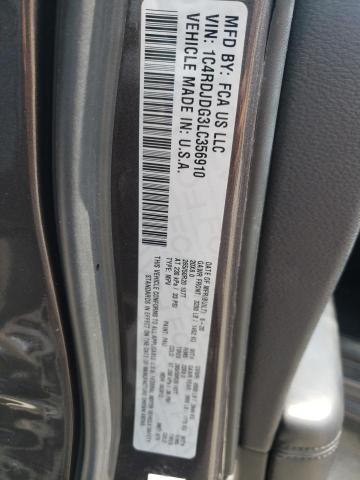Photo 14 from auction – 2020 DODGE DURANGO GT with VIN 1C4RDJDG3LC356910