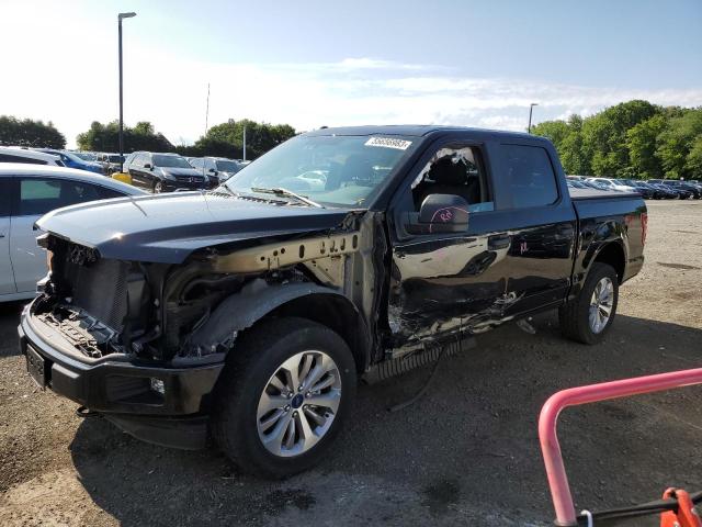 FORD F150 SUPER 2018 with VIN 1FTEW1EP9JKF65305 - Photo from auction