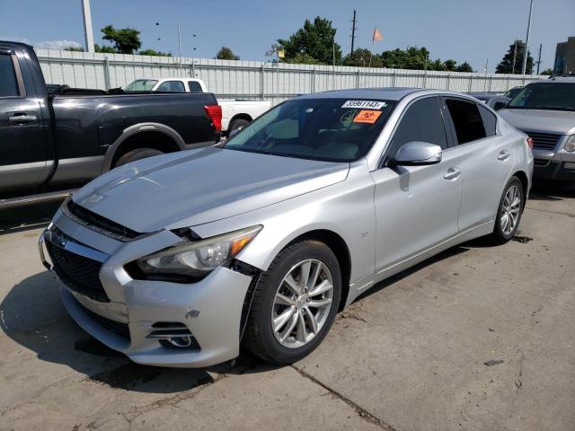 Photo 1 from auction – 2014 INFINITI Q50 BASE with VIN JN1BV7AR2EM687467