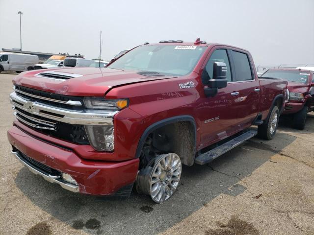 CHEVROLET SILVERADO 2021 with VIN 1GC4YRE70MF309247 - Photo from auction