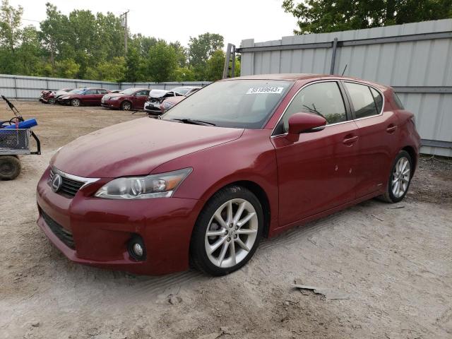 LEXUS CT 200 2011 with VIN JTHKD5BH6B2030395 - Photo from auction