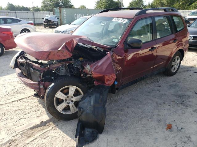 SUBARU FORESTER X 2010 with VIN JF2SH6BC4AH793089 - Photo from auction