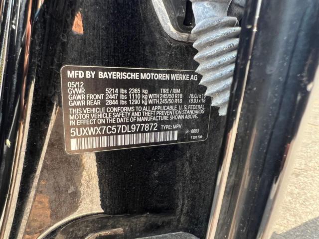 Photo 10 from auction – 2013 BMW X3 XDRIVE3 with VIN 5UXWX7C57DL977872