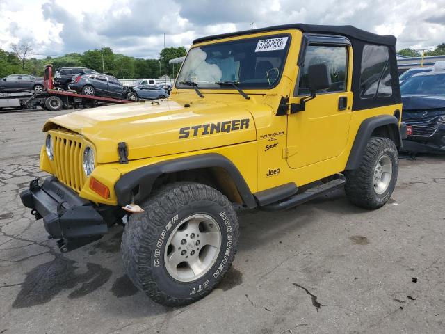 JEEP WRANGLER / 2000 with VIN 1J4FA49S1YP754766 - Photo from auction