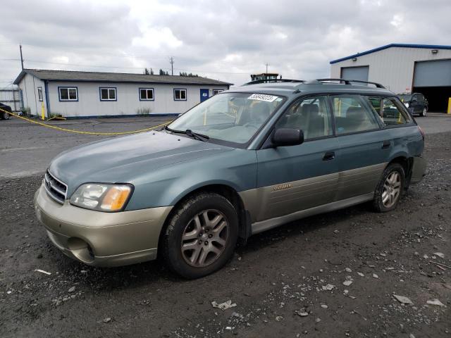 SUBARU LEGACY OUT 2000 with VIN 4S3BH6754Y7628149 - Photo from auction