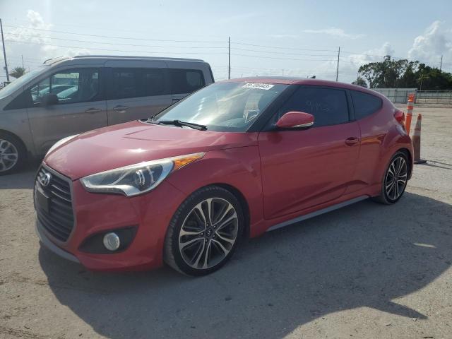 HYUNDAI VELOSTER T 2016 with VIN KMHTC6AE6GU290163 - Photo from auction