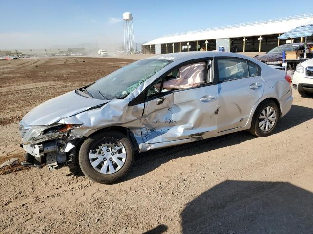 HONDA CIVIC LX 2012 with VIN 19XFB2F53CE024470 - Photo from auction