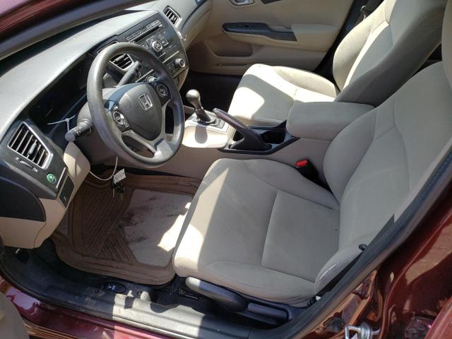 Photo 7 from auction – 2013 HONDA CIVIC LX with VIN 19XFB2E57DE068796