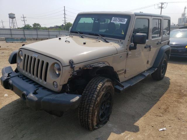 JEEP WRANGLER U 2016 with VIN 1C4BJWDG2GL285471 - Photo from auction