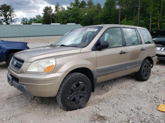 Photo 1 from auction – 2005 HONDA PILOT LX with VIN 2HKYF18165H541018