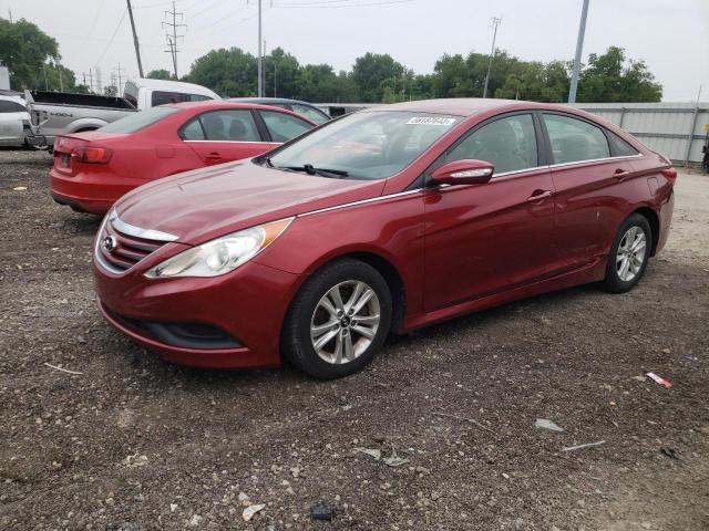 HYUNDAI SONATA GLS 2014 with VIN 5NPEB4AC6EH943746 - Photo from auction