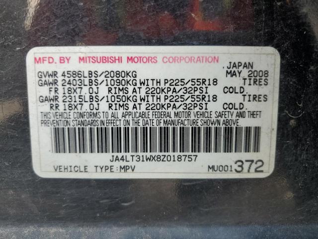Photo 14 from auction – 2008 MITSUBISHI OUTLANDER with VIN JA4LT31WX8Z018757