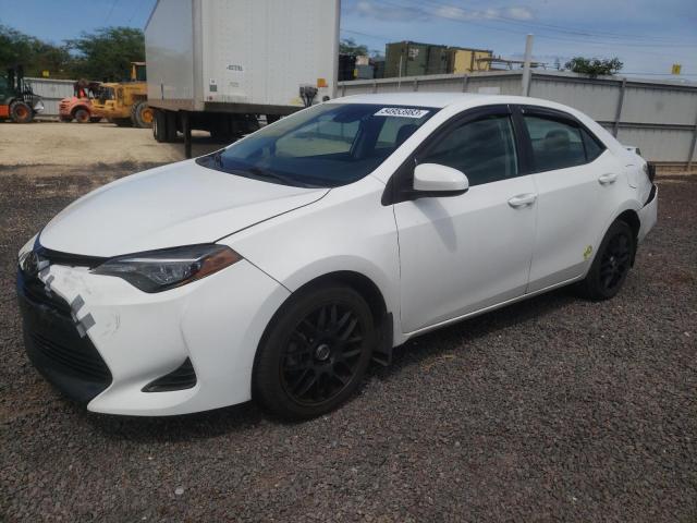 TOYOTA COROLLA L 2018 with VIN 5YFBURHE1JP789574 - Photo from auction