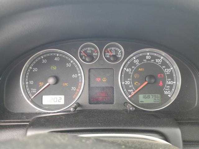 Photo 9 from auction – 2001 VOLKSWAGEN PASSAT GLS with VIN WVWPD63B11P293676