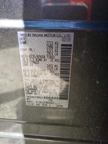 Photo 14 from auction – 2020 NISSAN PATHFINDER with VIN 5N1DR2CM4LC606899