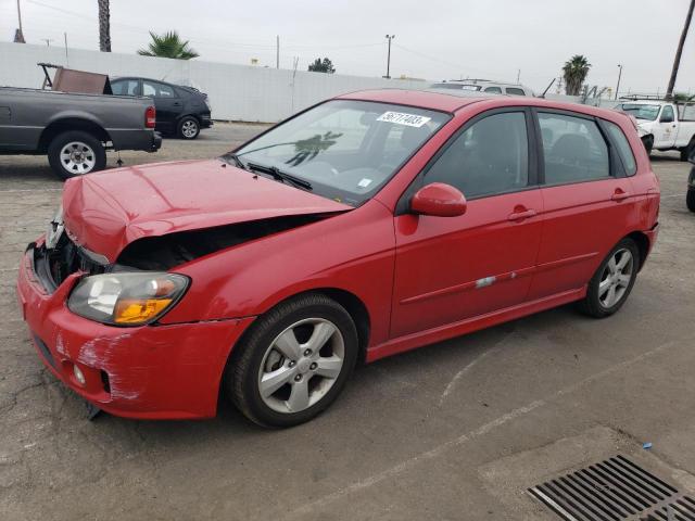 KIA SPECTRA SX 2009 with VIN KNAFE242995025463 - Photo from auction