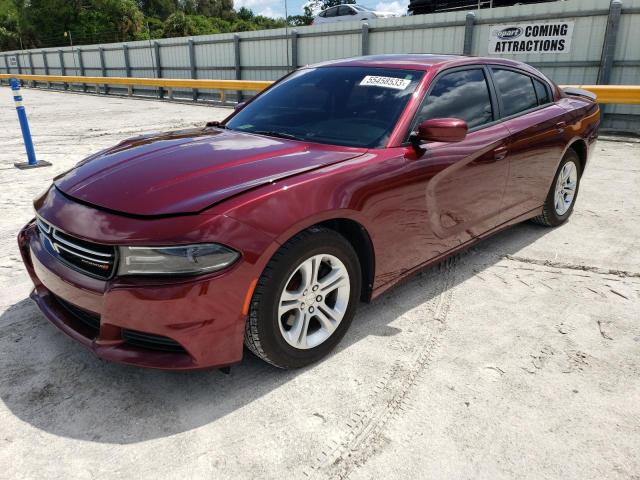 DODGE CHARGER SE 2017 with VIN 2C3CDXBG2HH515419 - Photo from auction