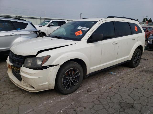 DODGE JOURNEY SE 2018 with VIN 3C4PDCAB6JT497967 - Photo from auction