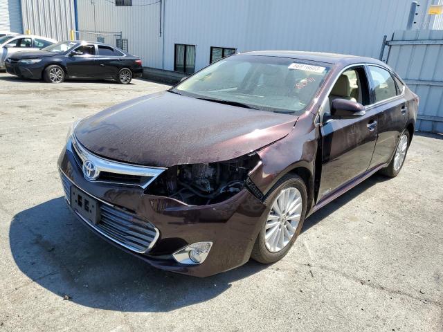 TOYOTA AVALON HYB 2014 with VIN 4T1BD1EB7EU028094 - Photo from auction