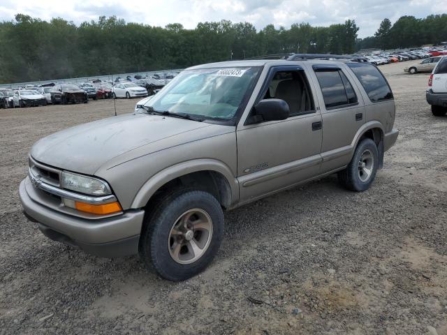 CHEVROLET BLAZER 2002 with VIN 1GNCS13W02K101244 - Photo from auction