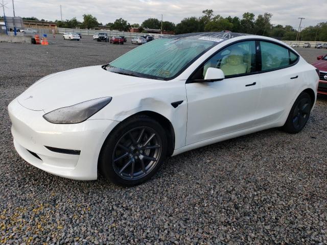 TESLA MODEL 3 2022 with VIN 5YJ3E1EA0NF232905 - Photo from auction