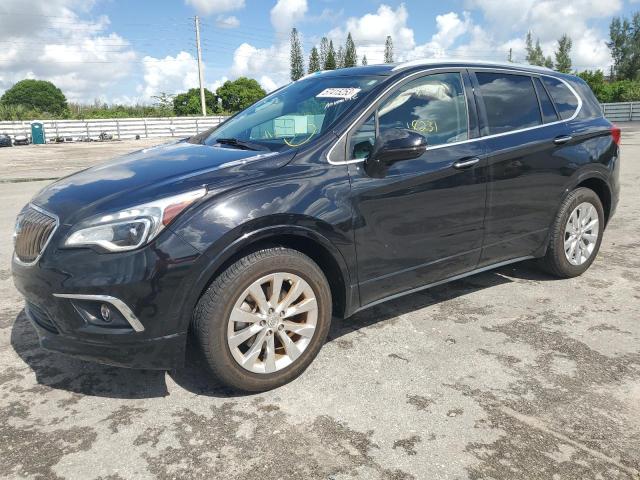 BUICK ENVISION E 2017 with VIN LRBFXBSA4HD114125 - Photo from auction