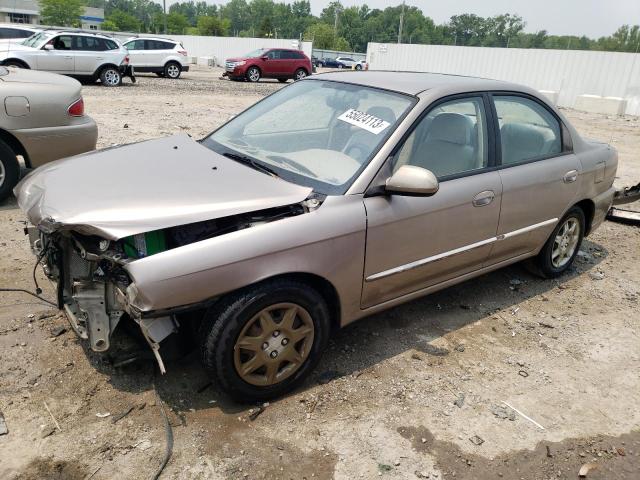 KIA SPECTRA BA 2002 with VIN KNAFB121X25149082 - Photo from auction