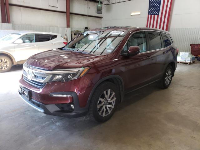 HONDA PILOT EXL 2019 with VIN 5FNYF5H5XKB010327 - Photo from auction