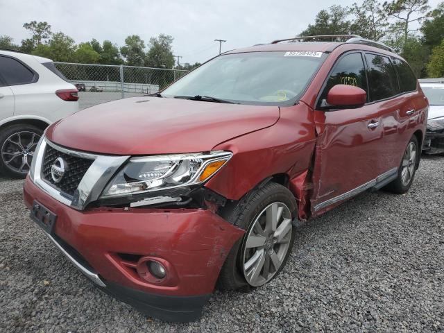 NISSAN PATHFINDER 2014 with VIN 5N1AR2MN3EC613632 - Photo from auction