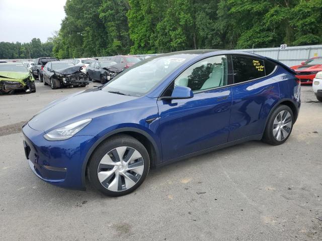 TESLA MODEL Y 2021 with VIN 5YJYGDEE8MF142467 - Photo from auction