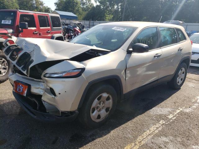 JEEP CHEROKEE S 2014 with VIN 1C4PJMAB3EW233569 - Photo from auction