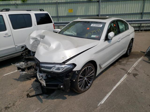 BMW 540 XI 2022 with VIN WBA73BJ06NWX57941 - Photo from auction