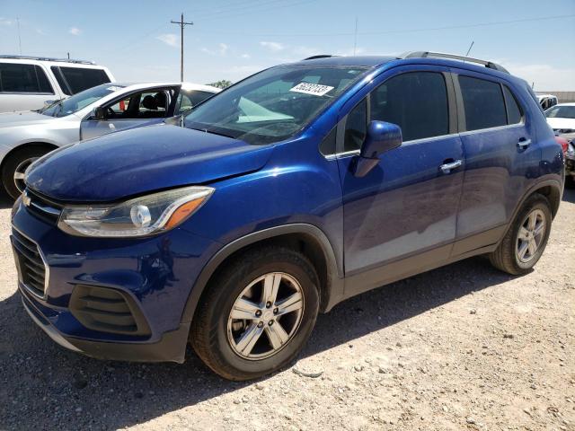 CHEVROLET TRAX 1LT 2017 with VIN 3GNCJLSB5HL163582 - Photo from auction