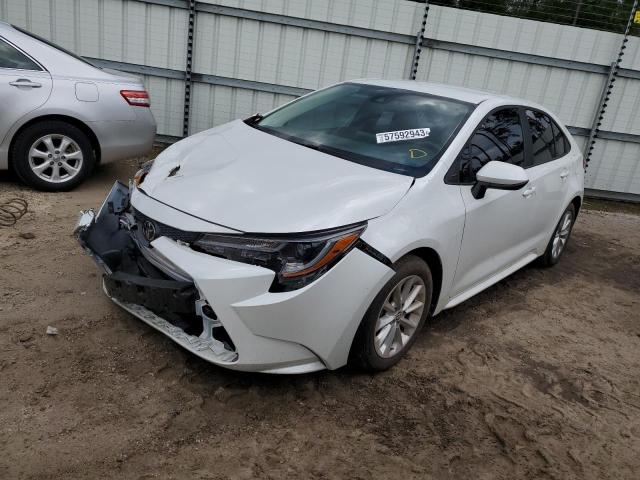 Photo 1 from auction – 2022 TOYOTA COROLLA LE with VIN 5YFVPMAE3NP292856