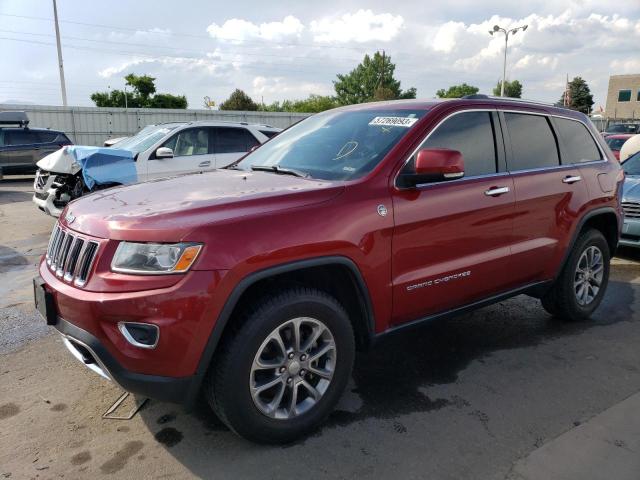 JEEP GRAND CHER 2014 with VIN 1C4RJFBG1EC506444 - Photo from auction