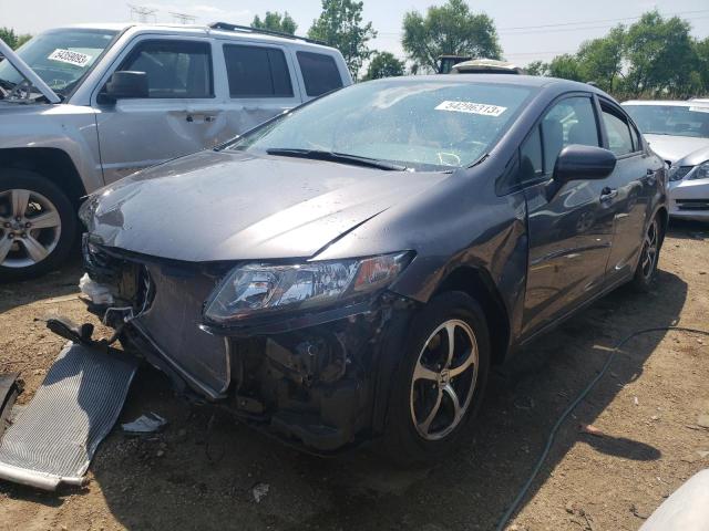 HONDA CIVIC SE 2015 with VIN 2HGFB2F70FH511380 - Photo from auction