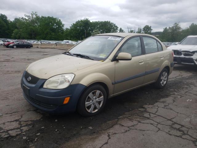 KIA RIO BASE 2008 with VIN KNADE123786377222 - Photo from auction