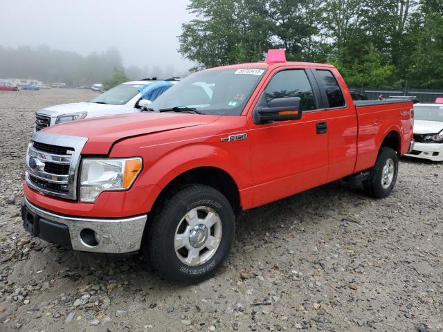 FORD F150 SUPER 2013 with VIN 1FTEX1EM4DFC45549 - Photo from auction