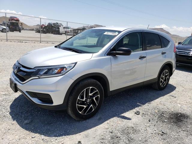 HONDA CR-V SE 2016 with VIN 5J6RM3H49GL026782 - Photo from auction
