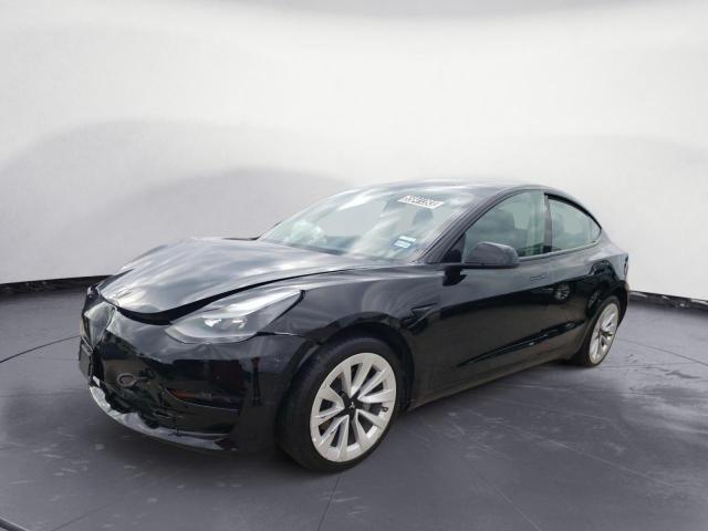 TESLA MODEL 3 2022 with VIN 5YJ3E1EA9NF190508 - Photo from auction