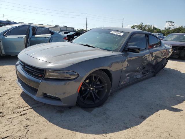 DODGE CHARGER SX 2018 with VIN 2C3CDXHG6JH335745 - Photo from auction