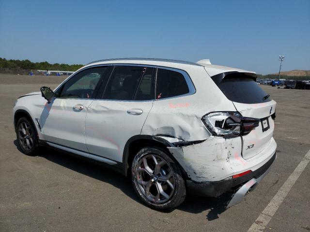 Photo 2 from auction – 2022 BMW X3 XDRIVE3 with VIN 5UX53DP06N9N03561