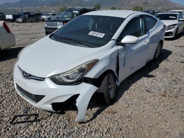 HYUNDAI ELANTRA SE 2016 with VIN 5NPDH4AE2GH754655 - Photo from auction