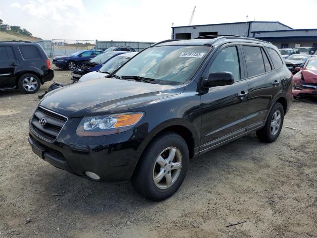 HYUNDAI SANTA FE G 2007 with VIN 5NMSG13DX7H043800 - Photo from auction