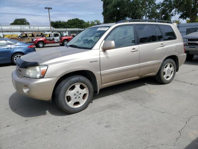 TOYOTA HIGHLANDER 2006 with VIN JTEDP21AX60102037 - Photo from auction