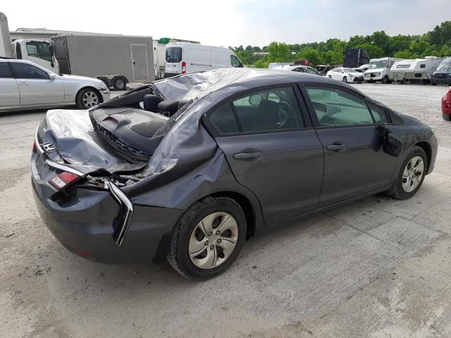 Photo 3 from auction – 2013 HONDA CIVIC LX with VIN 19XFB2F57DE012727